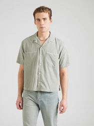 Abercrombie & Fitch Hemd pastellgrn/weiß