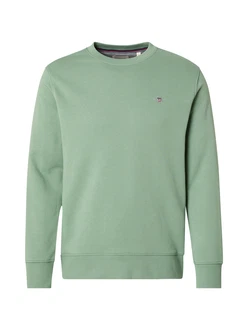 GANT Sweatshirt REG SHIELD C-NECK SWEAT hellgrün