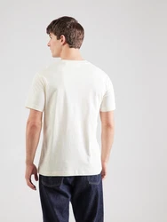 GANT T-Shirt (GOTS) creme/navy/rot