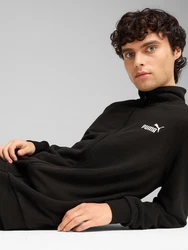 PUMA Jogginganzug 'ESS' schwarz / weiß