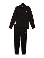 PUMA Jogginganzug 'ESS' schwarz / weiß