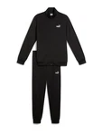 PUMA Trainingsanzug 'ESS' schwarz/weiß