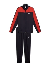 Hausanzug navy / rot / wei