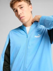 PUMA Jogginganzug hellblau/schwarz/weiß