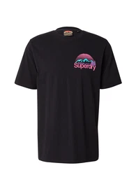 T-Shirt 'Great Outdoors' trkis / lila / hellpink / schwarz