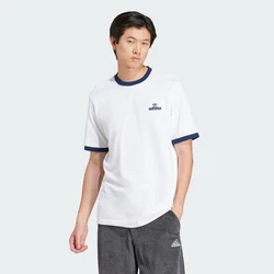 ADIDAS ORIGINALS T-Shirt navy/weiß