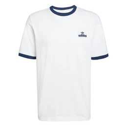 T-Shirt navy / wei