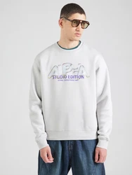 ALPHA INDUSTRIES Sweatshirt Studio Edition Vibe schlammfarben/hellgrau/lila/schwarz