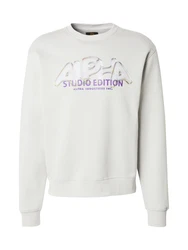 ALPHA INDUSTRIES Sweatshirt Studio Edition Vibe schlammfarben/hellgrau/lila/schwarz