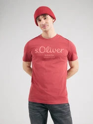 s.Oliver Herren 2139909 T-Shirt rot/pastellrot