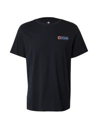 T-Shirt royalblau / cranberry / schwarz / wei