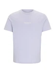 Jack & Jones Kurzarmshirt JORVESTERBRO TEE SS CREW NECK NOOS flieder/weiß