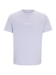 Jack & Jones Kurzarmshirt JORVESTERBRO TEE SS CREW NECK NOOS flieder/weiß