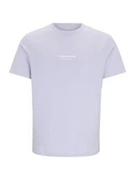 Plus T-Shirt 'JORVesterbro' flieder / wei