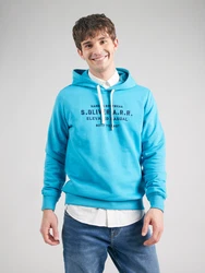 s.Oliver Sweatshirt marineblau/azurblau