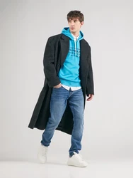 s.Oliver Sweatshirt marineblau/azurblau