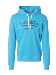 s.Oliver Sweatshirt marineblau/azurblau