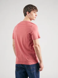 s.Oliver T-Shirt blau/hellgrau/melone