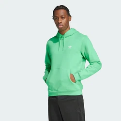 ADIDAS ORIGINALS Sweatshirt Essentials TREFOIL ESSENTIALS HOODIE limette/weiß