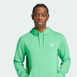 ADIDAS ORIGINALS Sweatshirt Essentials TREFOIL ESSENTIALS HOODIE limette/weiß