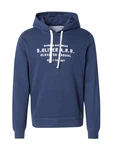 s.Oliver Sweatshirt dunkelblau/weiß