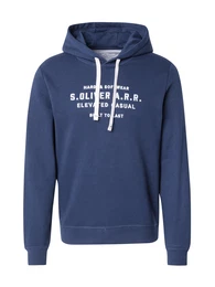 Sweatshirt dunkelblau / wei