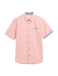 TOM TAILOR Hemd blau/koralle
