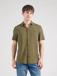 Blend Langarmhemd BHELLIOT SHIRT oliv