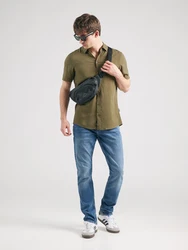 Blend Langarmhemd BHELLIOT SHIRT oliv