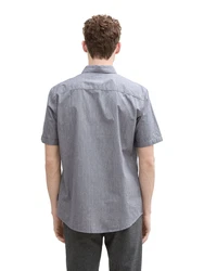 TOM TAILOR Hemd rauchblau/taubenblau