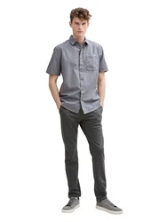 TOM TAILOR Hemd rauchblau/taubenblau