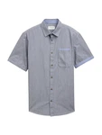 TOM TAILOR Hemd rauchblau/taubenblau