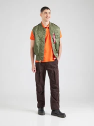 ALPHA INDUSTRIES Shirt Poloshirt orange