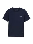 TOM TAILOR DENIM T-Shirt nachtblau/offwhite TOM TAILOR DENIM T-Shirt nachtblau/offwhite