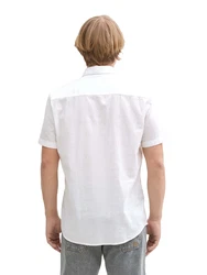 TOM TAILOR DENIM Hemd weiß