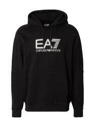 EA7 Emporio Armani Sweatshirt schwarz/weiß