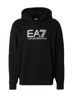 EA7 Emporio Armani Sweatshirt schwarz/weiß