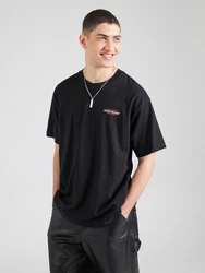 GUESS JEANS T-Shirt rot/schwarz/weiß
