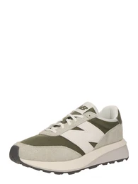 Sneaker '370' hellgrau / oliv