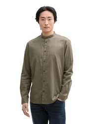 TOM TAILOR Hemd oliv