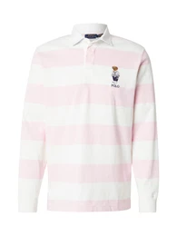 Poloshirt pink / offwhite