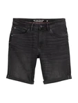 TOM TAILOR Jeansshorts TTJOSH Regular Slim schwarz TOM TAILOR Jeansshorts TTJOSH Regular Slim schwarz