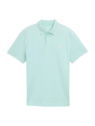 TOM TAILOR Poloshirt mint/weiß
