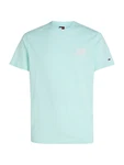 Tommy Jeans T-Shirt pastellblau/weiß