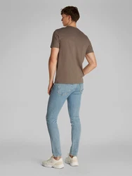 Calvin Klein Jeans T-Shirt 'HERO' braun/hellpink/weiß