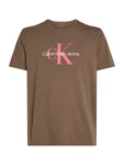 Calvin Klein Jeans T-Shirt 'HERO' braun/hellpink/weiß
