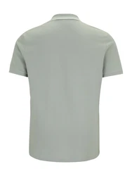 Jack & Jones Plus Poloshirt JJEAUSTIN pastellgrün/weiß