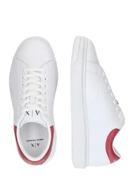 ARMANI EXCHANGE Sneaker karminrot/weiß