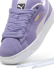 PUMA Sneaker Suede XL gold / lila / weiß