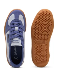 PUMA Sneaker 'Palermo' gold / grau / violettblau / weiß